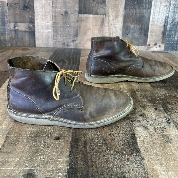 Red Wing 3324 Weekender Chukka Work Boots Mens 9 D - Picture 11 of 12